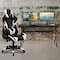Flash Furniture Black Gaming Desk-Cup Holder/Reclining Chair Set BLN-X20D1904L-BK-GG - alternate 1